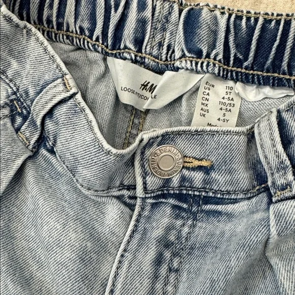 H&M Girls Denim Cotton and Linen Bundle - Picture 3 of 11